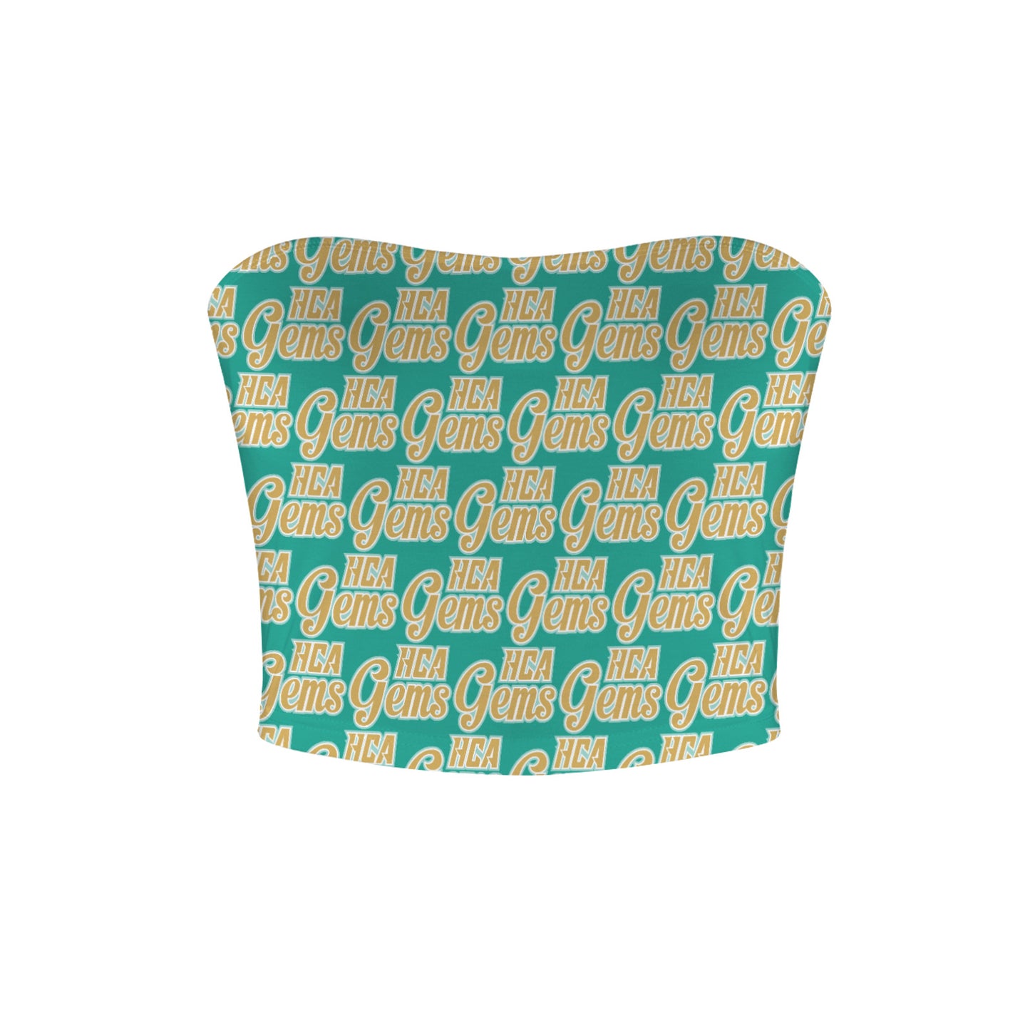 Backless Tube Crop Top